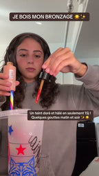 Gouttes autobronzantes à boire
